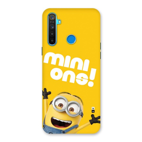 Happy Minion Back Case for Realme 5s