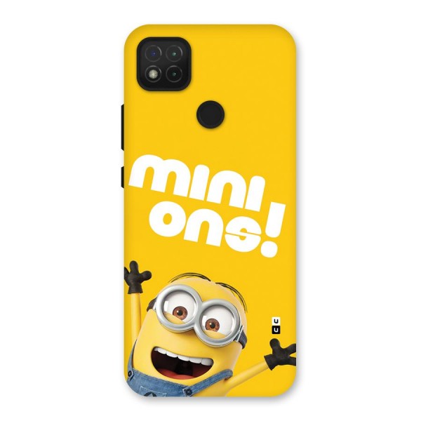 Happy Minion Back Case for Redmi 9C