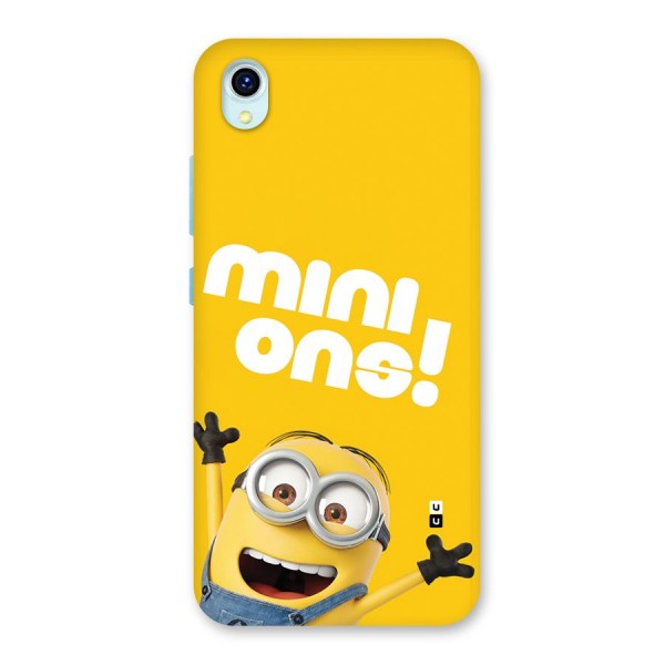 Happy Minion Back Case for Vivo Y1s