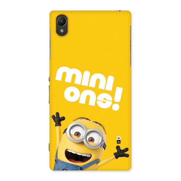 Happy Minion Back Case for Xperia Z1