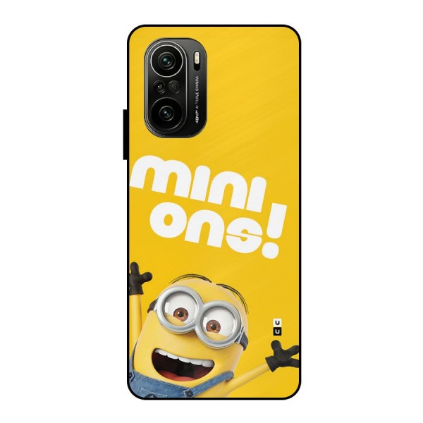 Happy Minion Metal Back Case for Mi 11X Pro