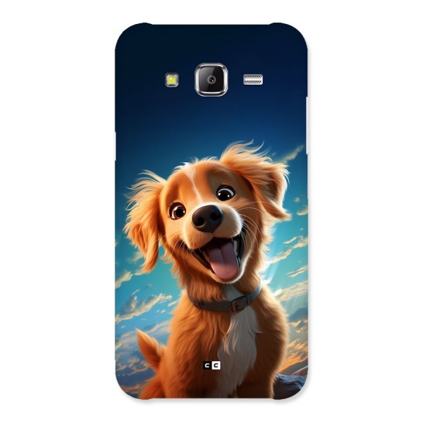 Happy Puppy Back Case for Galaxy J5