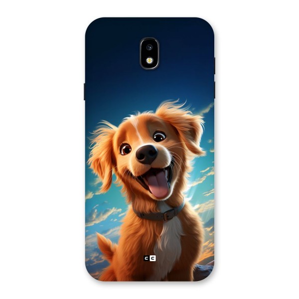 Happy Puppy Back Case for Galaxy J7 Pro