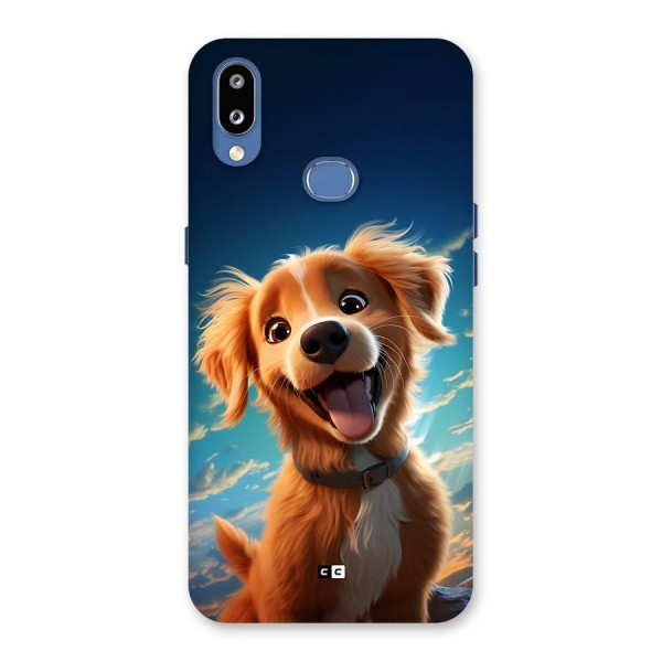 Happy Puppy Back Case for Galaxy M01s