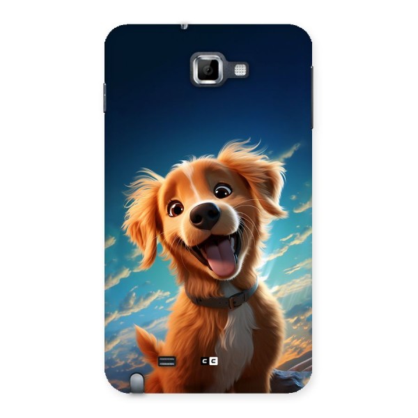 Happy Puppy Back Case for Galaxy Note