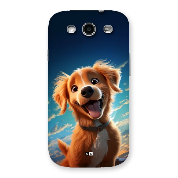 Happy Puppy Back Case for Galaxy S3