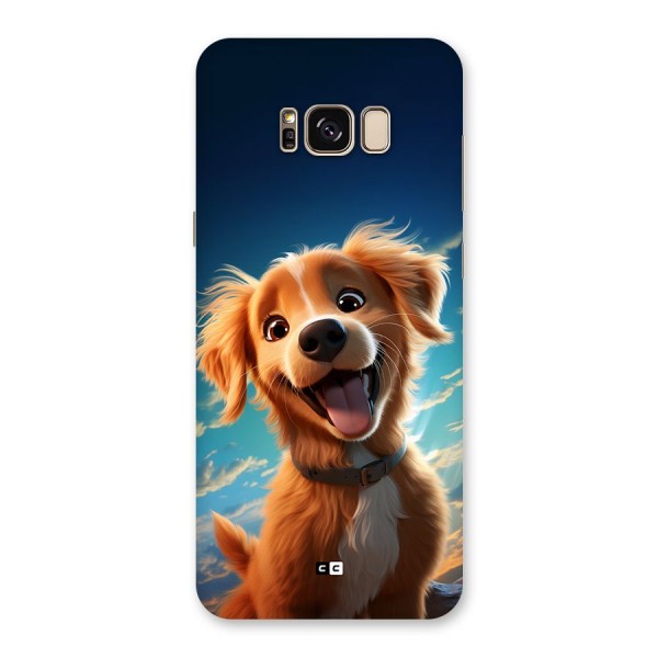 Happy Puppy Back Case for Galaxy S8 Plus