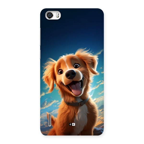 Happy Puppy Back Case for Honor 6