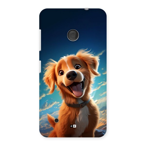 Happy Puppy Back Case for Lumia 530