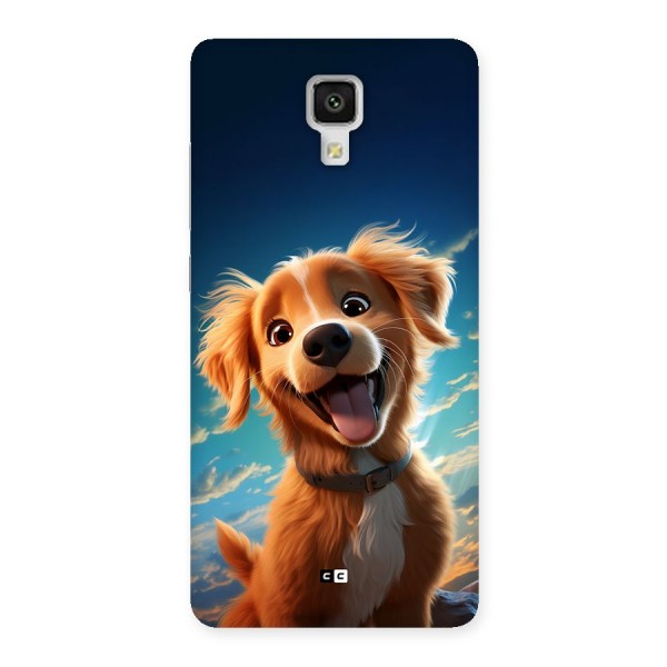 Happy Puppy Back Case for Mi4