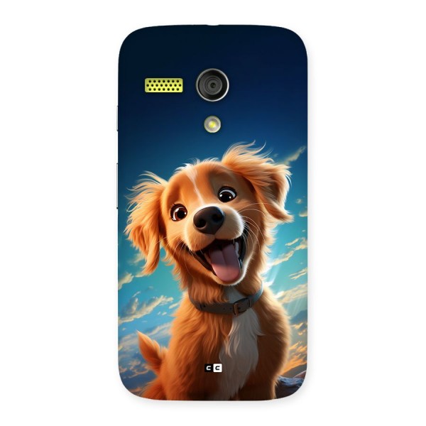 Happy Puppy Back Case for Moto G