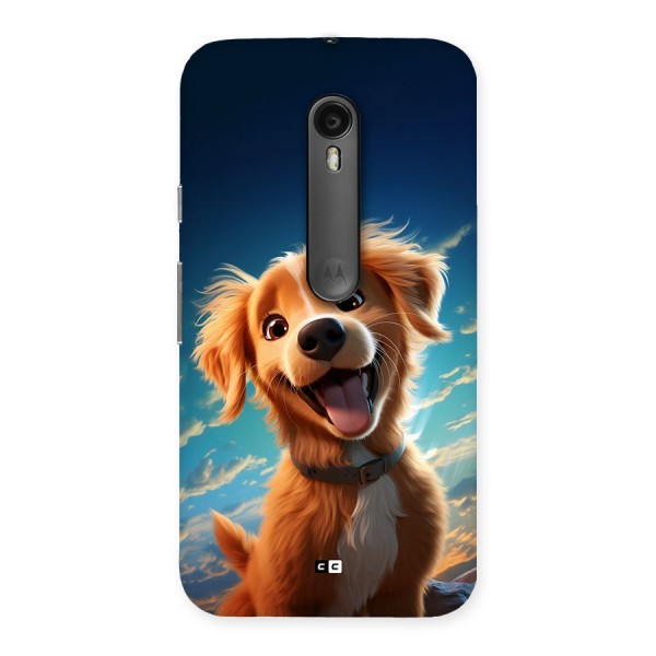 Happy Puppy Back Case for Moto G3