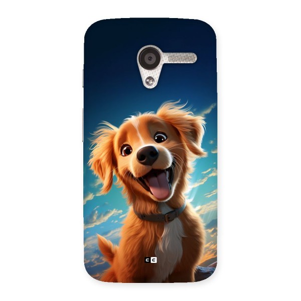 Happy Puppy Back Case for Moto X