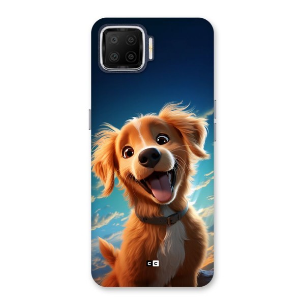 Happy Puppy Back Case for Oppo F17