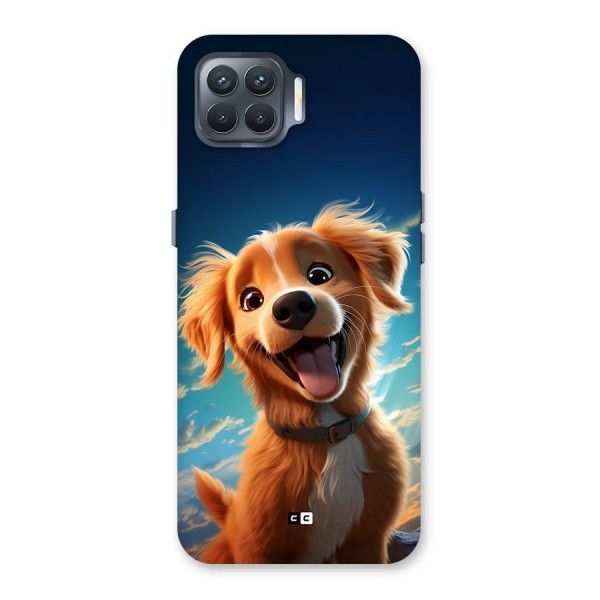 Happy Puppy Back Case for Oppo F17 Pro