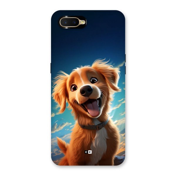 Happy Puppy Back Case for Oppo K1