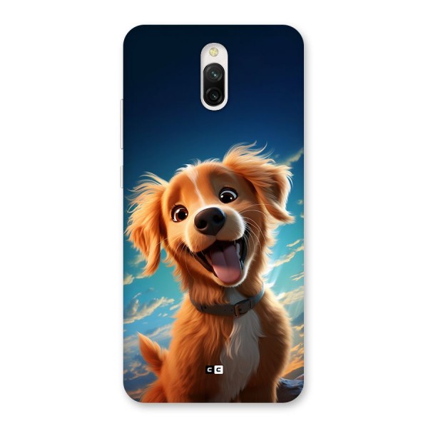 Happy Puppy Back Case for Redmi 8A Dual