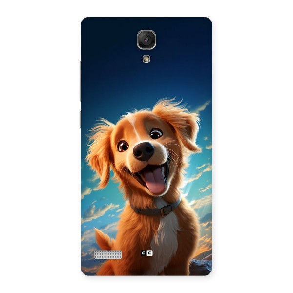 Happy Puppy Back Case for Redmi Note