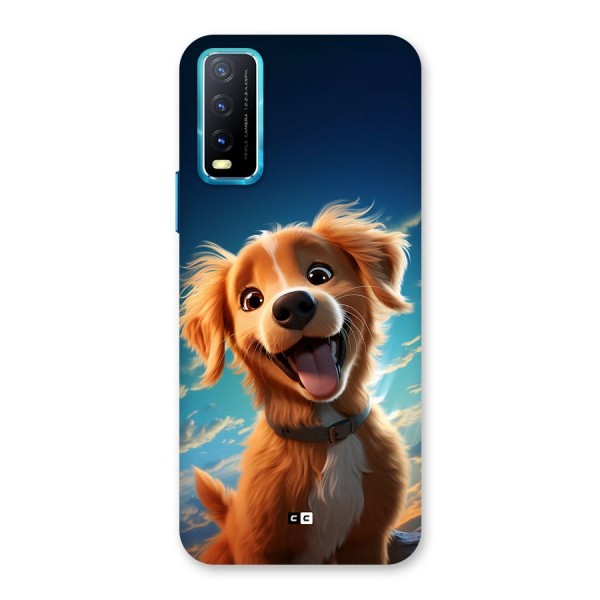 Happy Puppy Back Case for Vivo Y12s