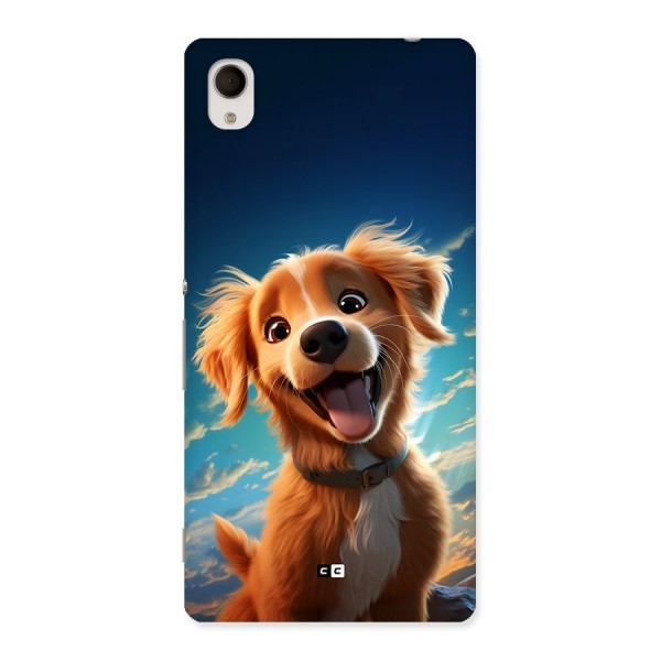 Happy Puppy Back Case for Xperia M4