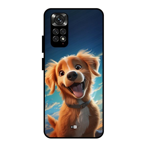 Happy Puppy Metal Back Case for Redmi Note 11 Pro