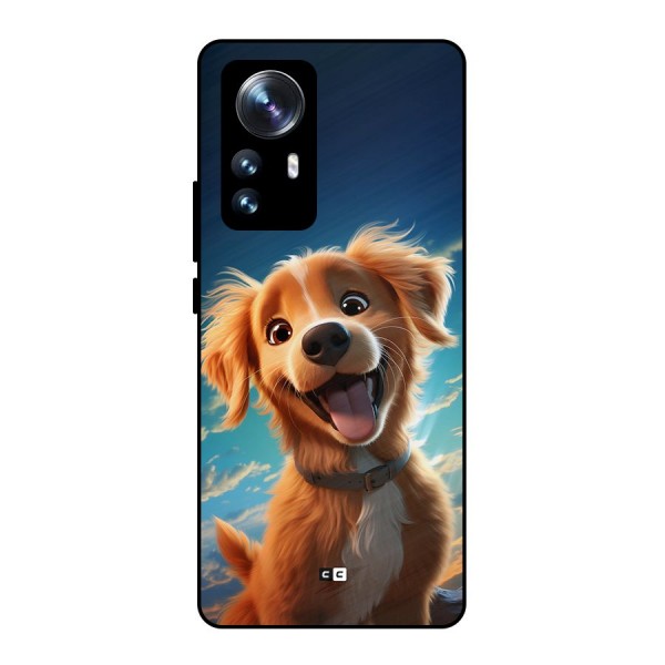 Happy Puppy Metal Back Case for Xiaomi 12 Pro