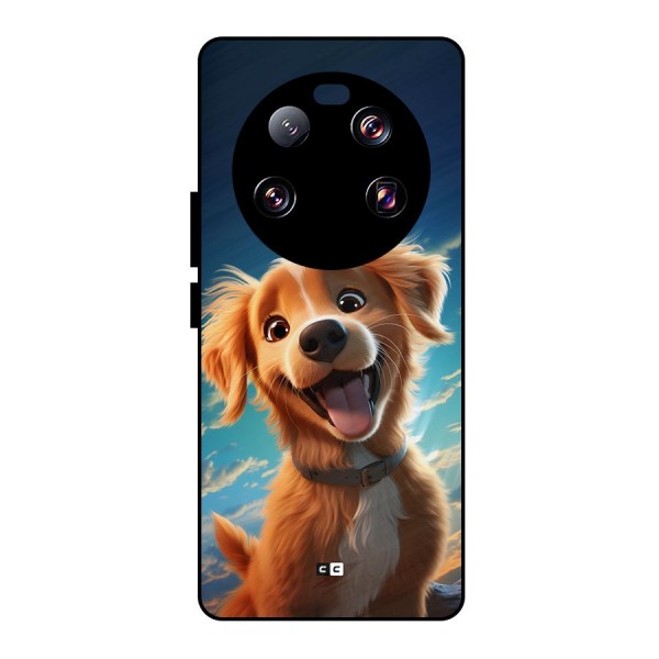 Happy Puppy Metal Back Case for Xiaomi 13 Ultra