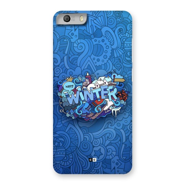 Happy Winter Back Case for Canvas Knight 2
