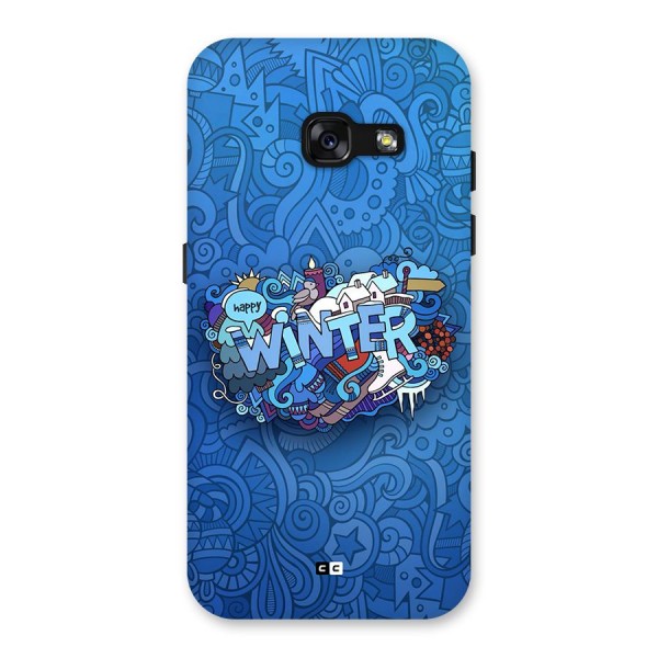 Happy Winter Back Case for Galaxy A3 (2017)