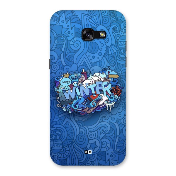 Happy Winter Back Case for Galaxy A5 2017