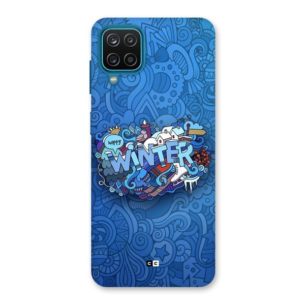 Happy Winter Back Case for Galaxy F12