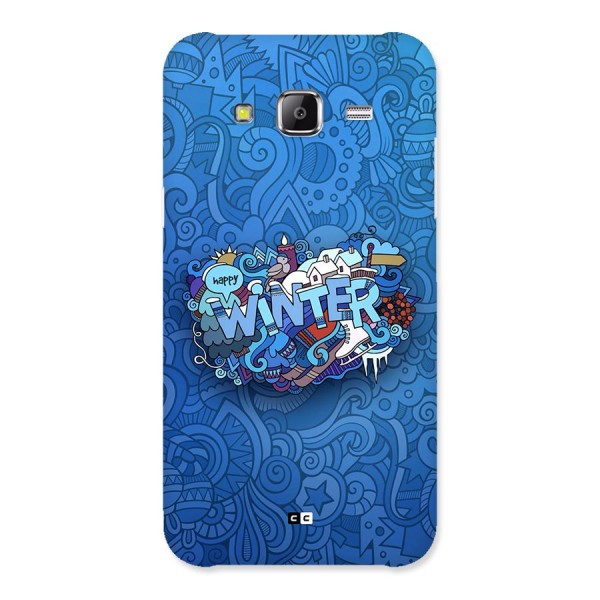 Happy Winter Back Case for Galaxy J5