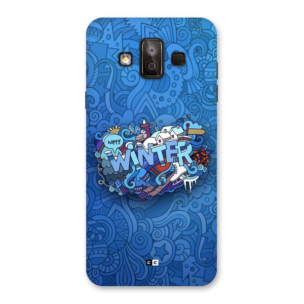 Happy Winter Back Case for Galaxy J7 Duo