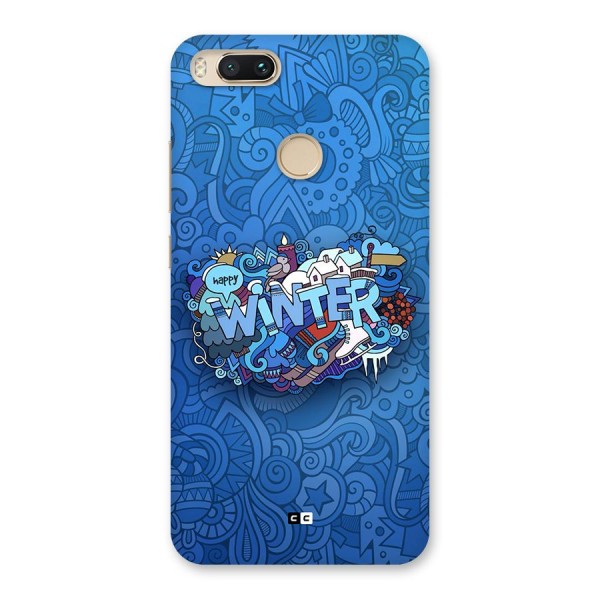 Happy Winter Back Case for Mi A1