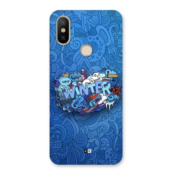 Happy Winter Back Case for Mi A2