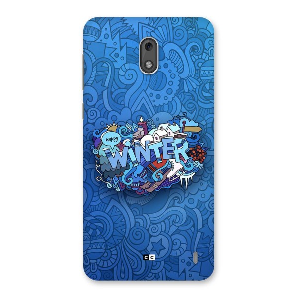 Happy Winter Back Case for Nokia 2