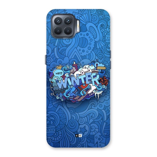 Happy Winter Back Case for Oppo F17 Pro