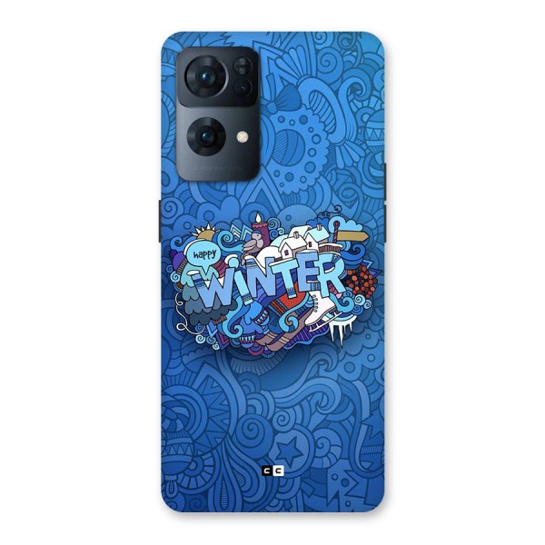 Happy Winter Back Case for Oppo Reno7 Pro 5G