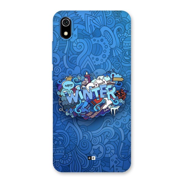 Happy Winter Back Case for Redmi 7A