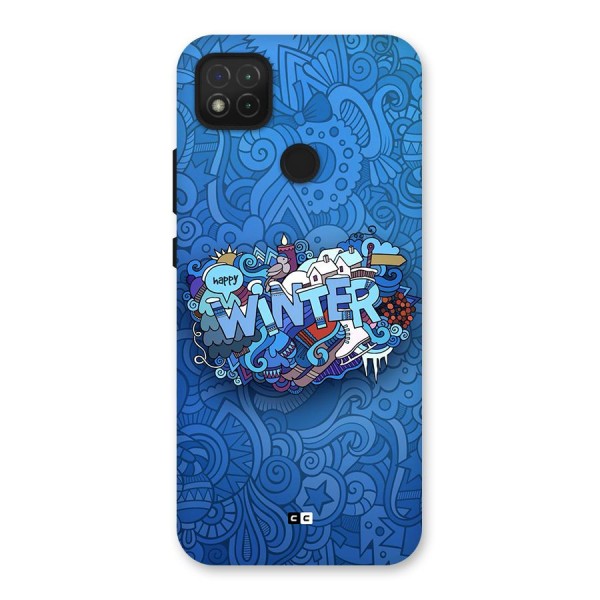 Happy Winter Back Case for Redmi 9C