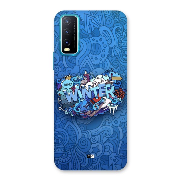 Happy Winter Back Case for Vivo Y12s