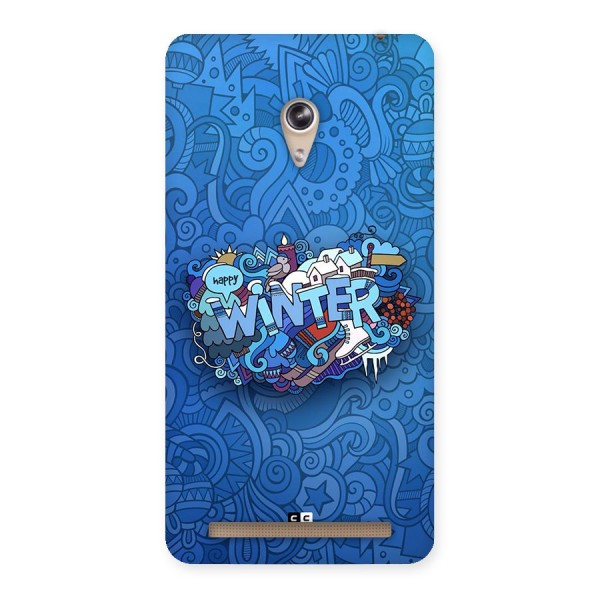 Happy Winter Back Case for Zenfone 6