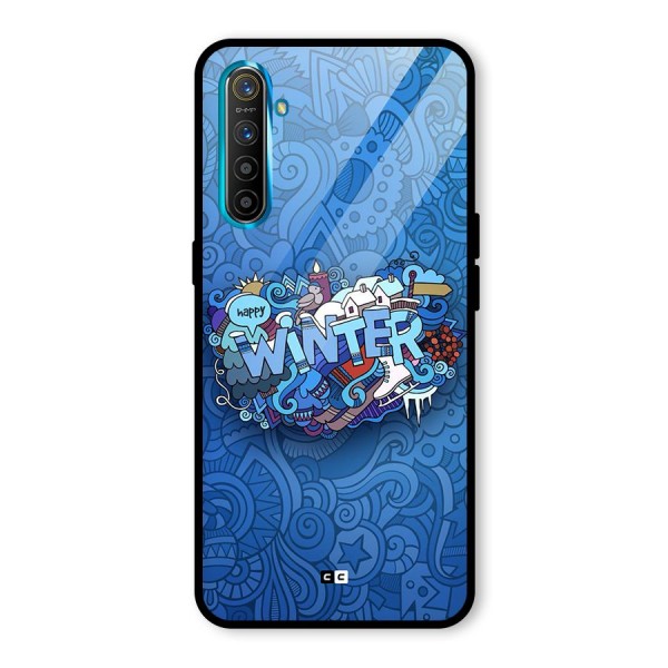 Happy Winter Glass Back Case for Realme X2