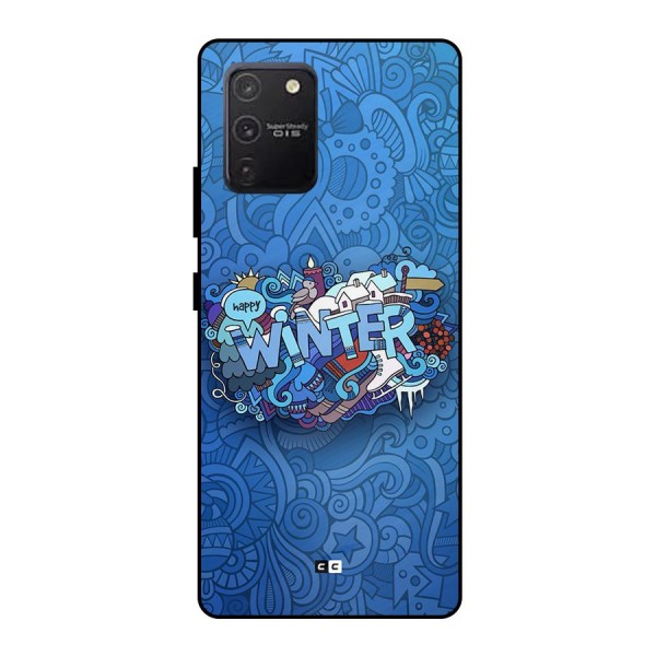 Happy Winter Metal Back Case for Galaxy S10 Lite