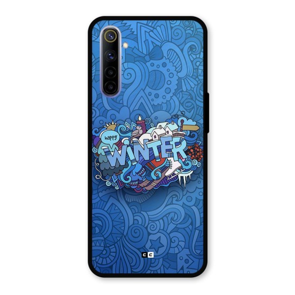 Happy Winter Metal Back Case for Realme 6