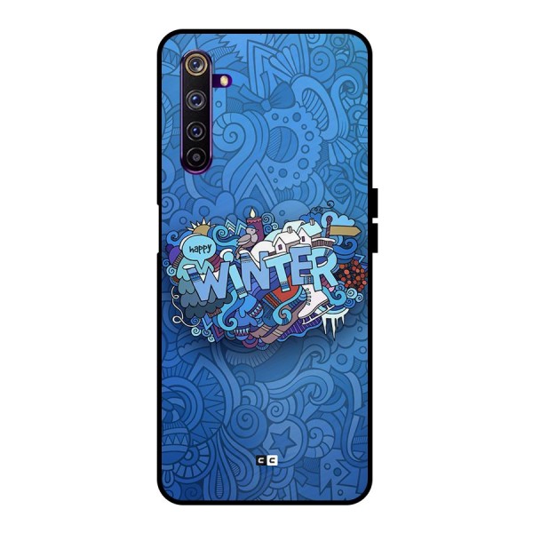 Happy Winter Metal Back Case for Realme 6 Pro