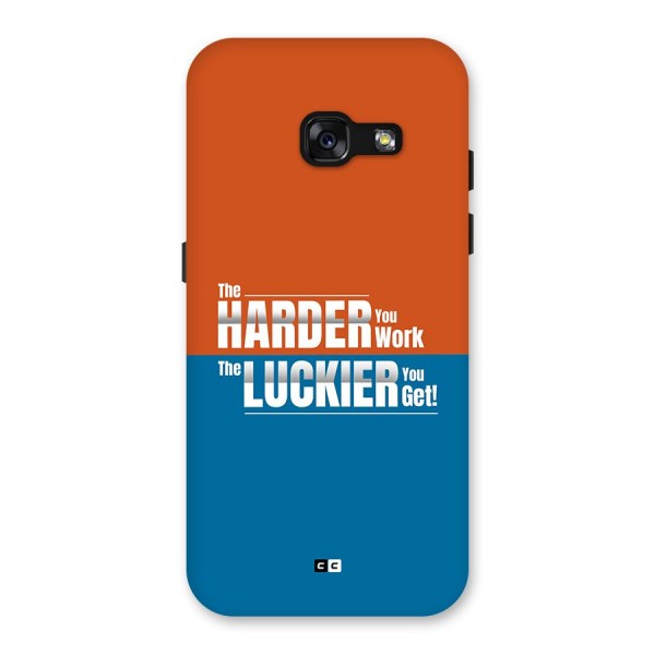 Hard Luck Back Case for Galaxy A3 (2017)