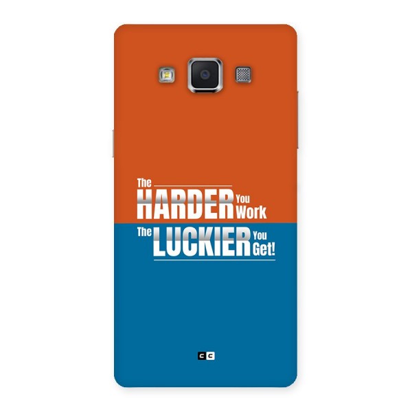 Hard Luck Back Case for Galaxy A5