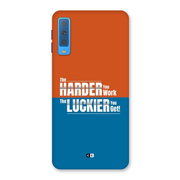 Hard Luck Back Case for Galaxy A7 (2018)