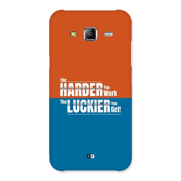 Hard Luck Back Case for Galaxy J5